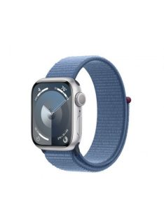   Apple Watch S9 GPS 41mm Silver Alu Case with Winter Blue Sport Loop