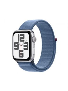   Apple Watch SE3 GPS 44mm Silver Alu Case with Winter Blue Sport Loop