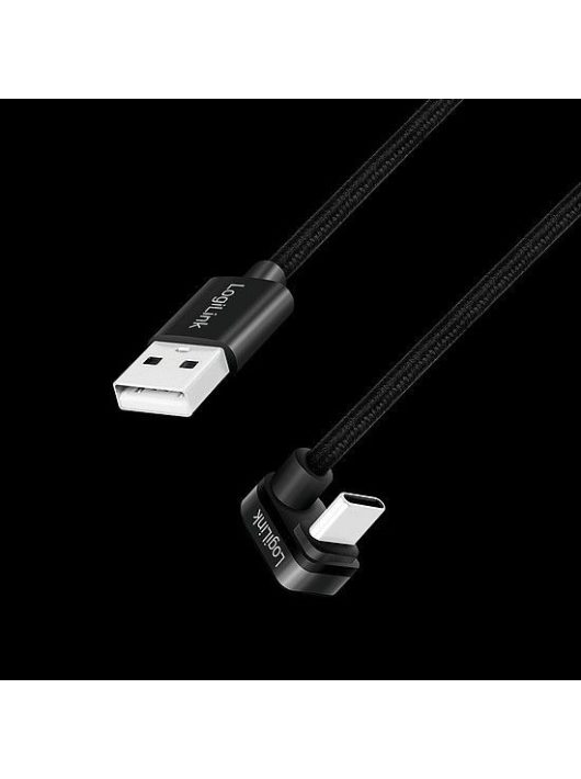 Logilink USB 2.0 Type-C male/male cable 1m Black 