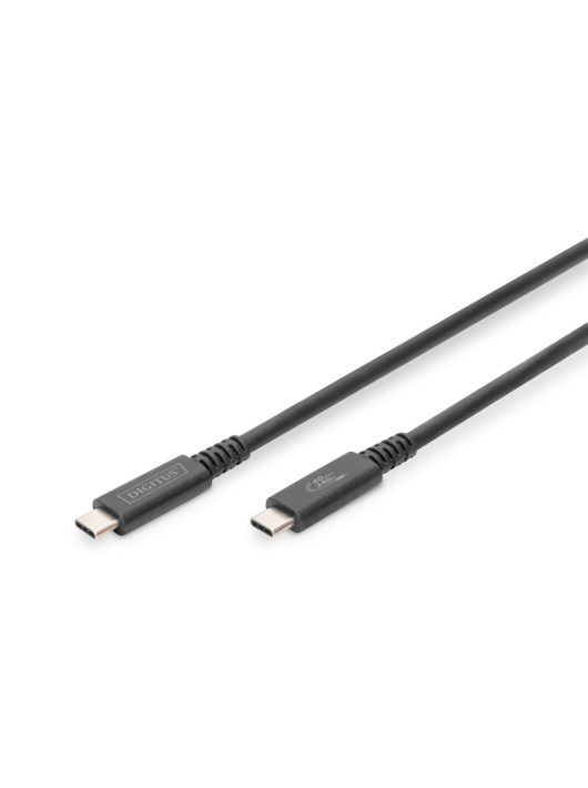 Digitus USB 4.0 Type-C connection cable 1m Black