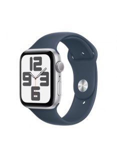   Apple Watch SE3 GPS 44mm Silver Alu Case with Storm Blue Sport Band M/L