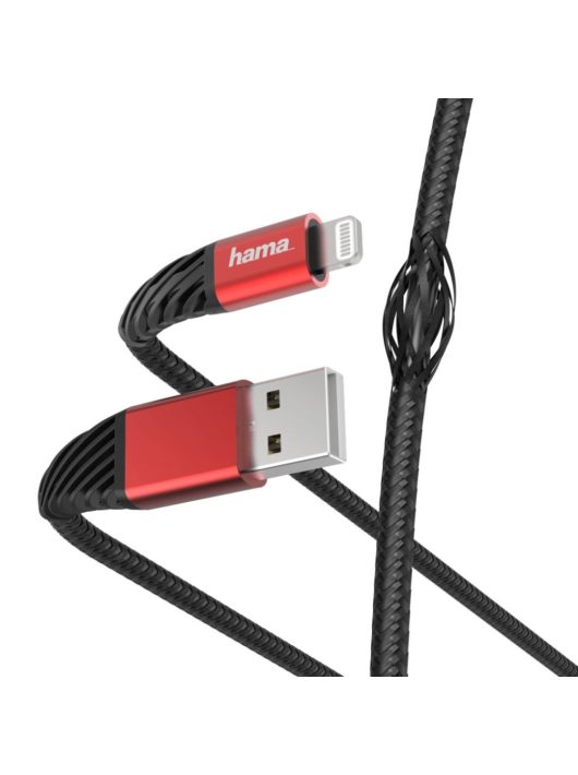 Hama Extreme Charging Cable USB-A - Lightning 1,5m Black