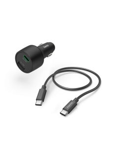 Hama Car Fast Charger PD/QC 32W Black