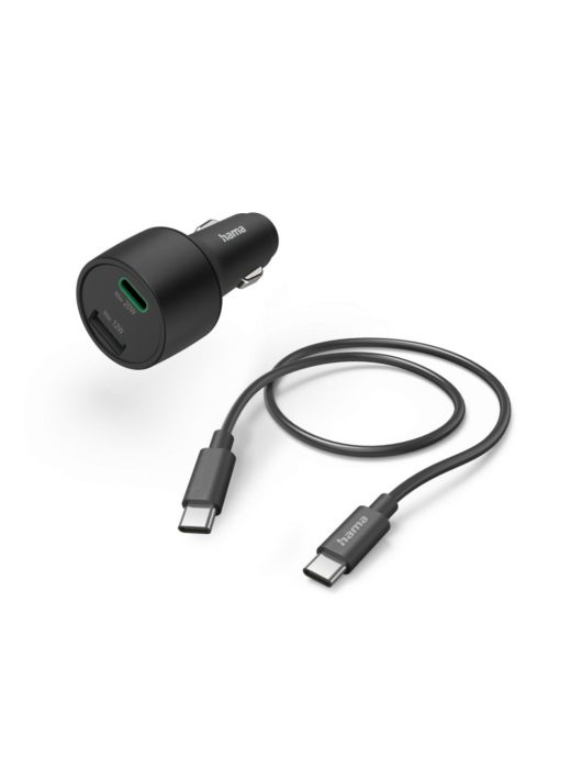 Hama Car Fast Charger PD/QC 32W Black