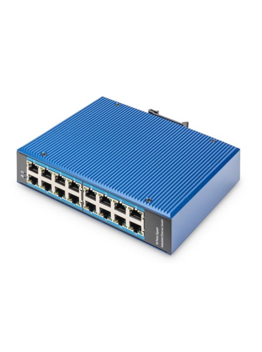 Digitus 16 Port 10/100/1000Mbps Gigabit Ethernet Network Switch Blue