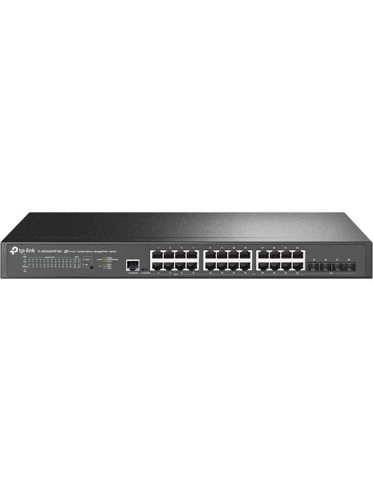 TP-Link TL-SG3428XPP-M2 JetStream 24-Port 2.5GBASE-T and 4-Port 10GE SFP+ L2+ Managed Switch with 16-Port PoE+ & 8-Port PoE++