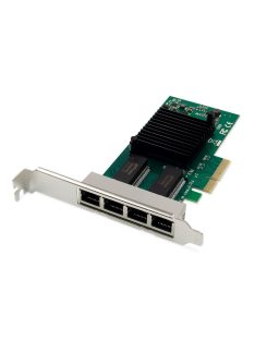   Digitus 4 port Gigabit Ethernet network card RJ45 PCI Express Intel I350