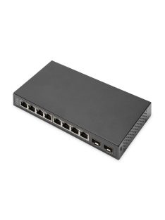   Digitus Digitus 8-Port Gigabit + 2 Gigabit SFP Ethernet Switch