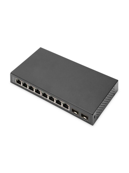 Digitus Digitus 8-Port Gigabit + 2 Gigabit SFP Ethernet Switch