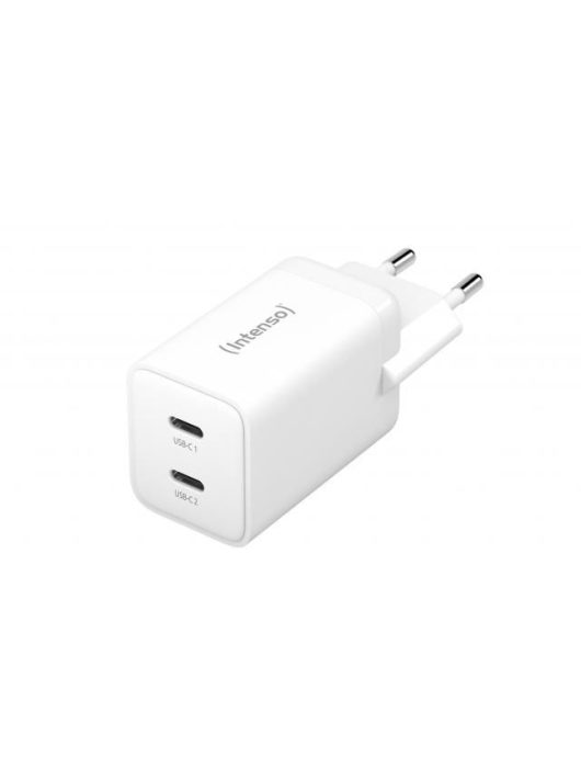 Intenso W40CC GaN Power Adapter White