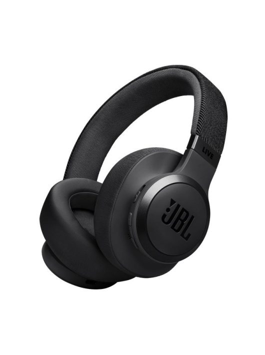 JBL Live 770NC Bluetooth Over-Ear Noise-Cancelling Headset Black