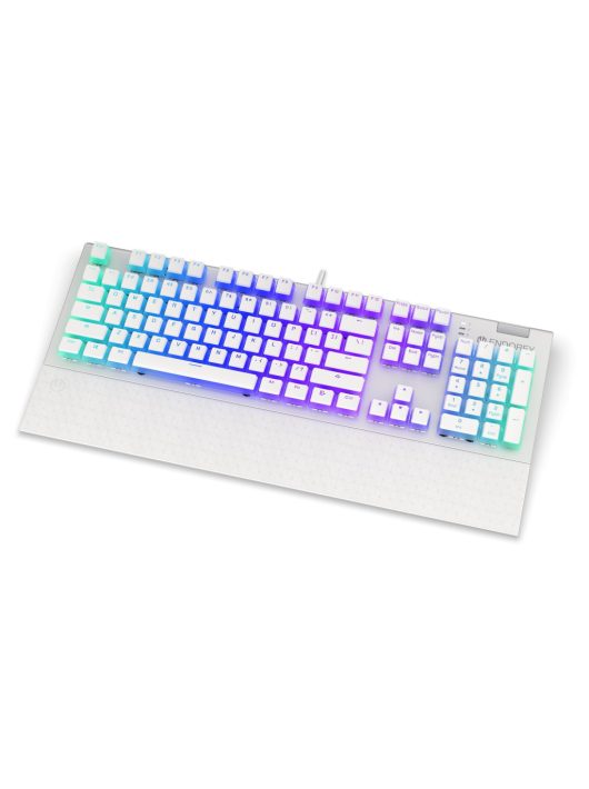 Endorfy Omnis Pudding Blue Switch Mechanical Keyboard Onyx White US