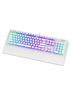   Endorfy Omnis Pudding Brown Switch Mechanical Keyboard Onyx White US