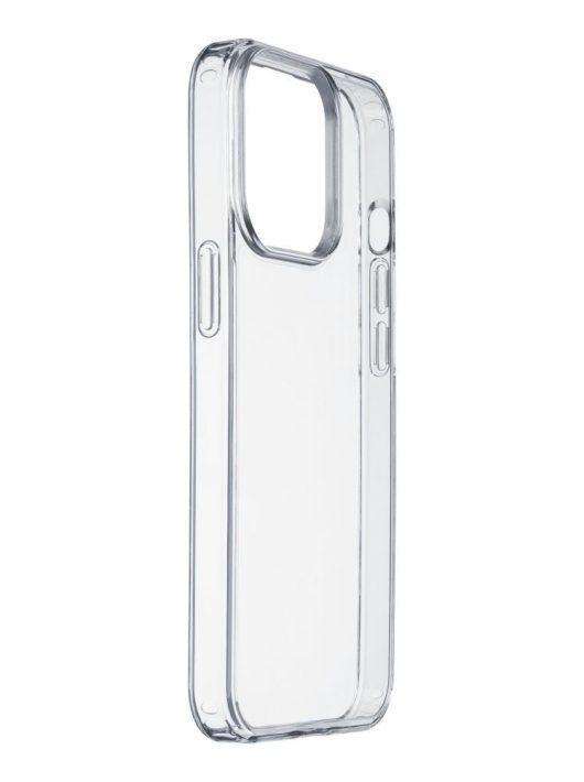 Cellularline Clear back cover with Cellularline Clear Duo protective frame for Apple iPhone 15 Plus