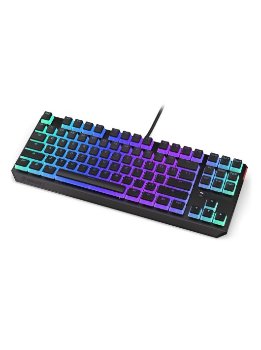 Endorfy Thock TKL Pudding Blue Switch Mechanical Keyboard Black US