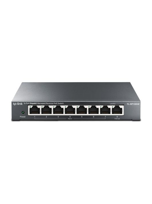 TP-Link TL-RP108GE 8-Port Gigabit Managed PoE Reverse Switch