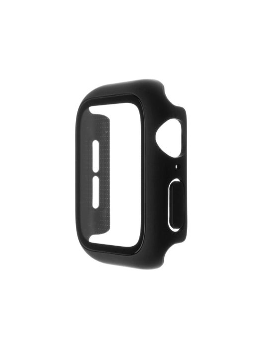 FIXED Pure+ védőtok edzett üveggel Apple Watch 40 mm-hez, fekete