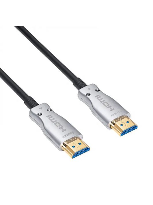 Akyga AK-HD-50L HDMI 2.1 Optical AOC Cable 5m Black