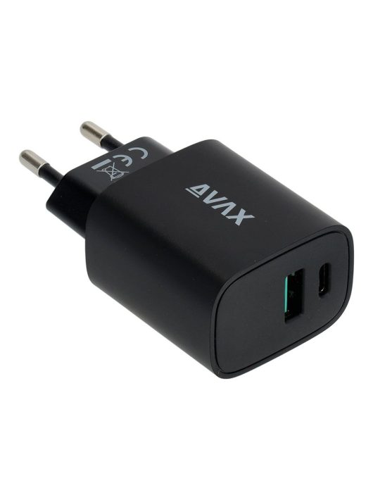 Avax CH600B 20W Universal USB Charger Black