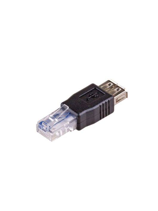 Akyga AK-AD-27 USB / RJ45 Adapter Black