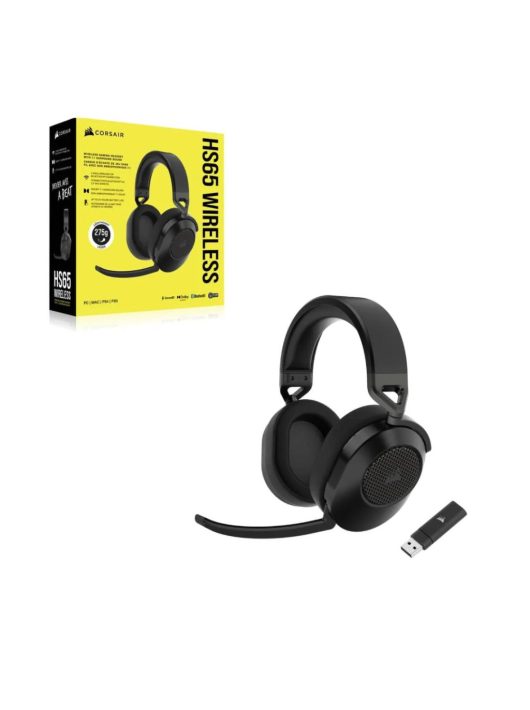 Corsair HS65 v2 Wireless Bluetooth Gaming Headset Carbon