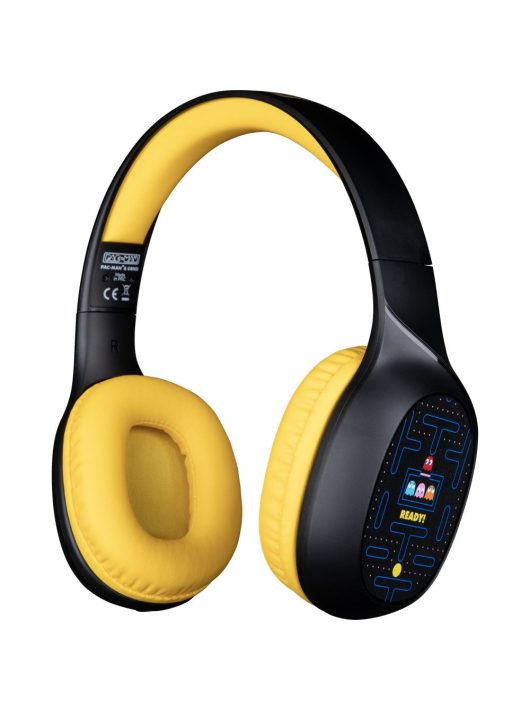 KONIX Pac-Man Bluetooth Headset Black/Yellow