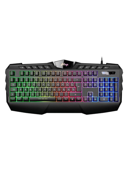 gWings GW9360KB RGB Gaming Keyboard Black HU