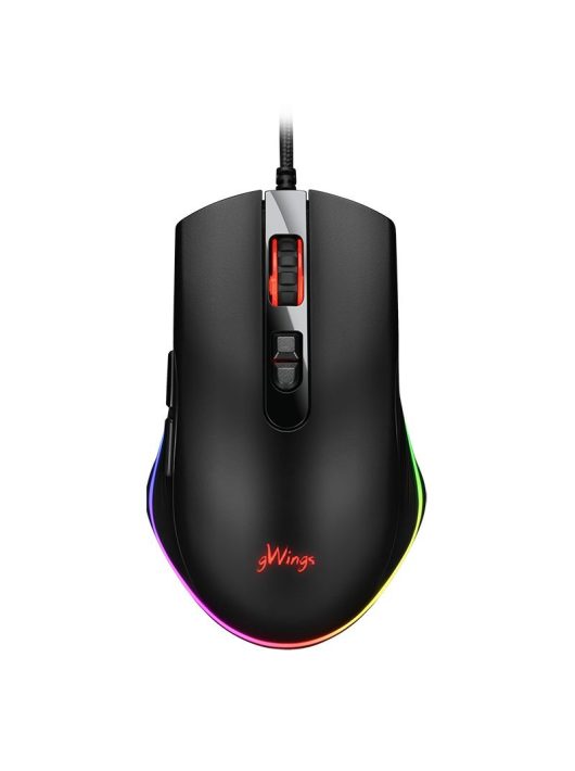 gWings GW9X13M Gaming Mouse Black