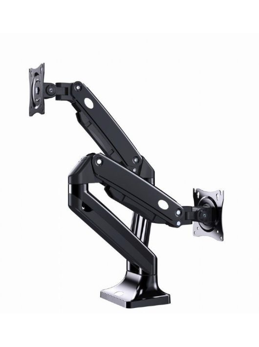 Gembird MA-DA2-03 Full-motion desk 2-display mounting arm 17?-35? Black