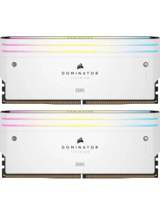   Corsair 32GB DDR5 6600MHz Kit(2x16GB) Dominator Titanium RGB White