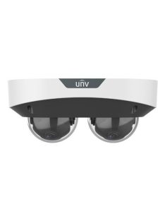   Uniview 2x2MP kétlencsés Multiview dómkamera, 2x2,8mm-es objektívvel, 2db beépített mikrofonnal