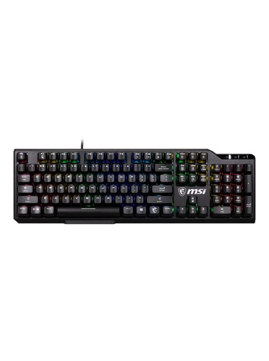 Msi Vigor GK41 Gaming RGB Kailh Red Mechanical Keyboard Black US