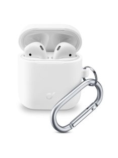   Cellularline Protective cover with carabiner Bounce for Apple AirPods 1,2, white