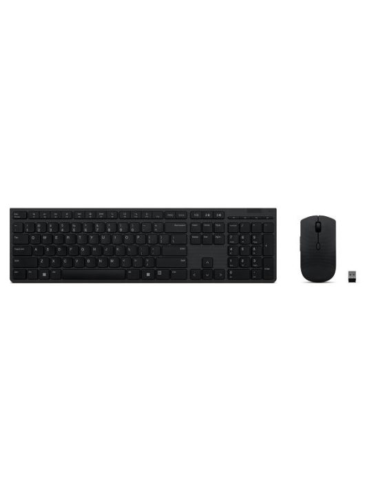 Lenovo Professional Wireless Rechargeable Keyboard and Mouse Combo HU