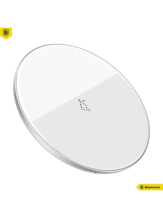 Baseus Simple QI vezeték nélküli töltő 15W White