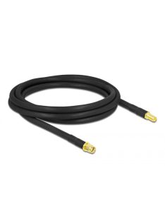   DeLock Antenna Cable RP-SMA plug to RP-SMA jack LMR/CFD300 2m low loss