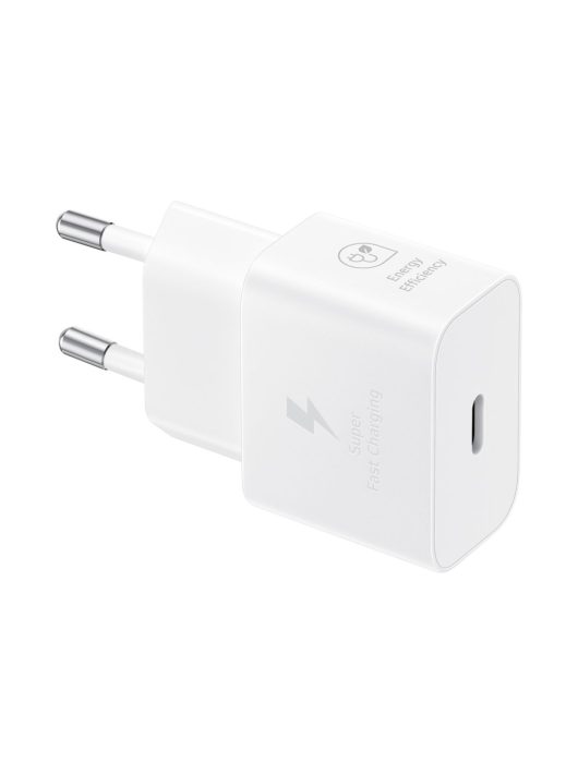 Samsung 25W PD Power Adapter with USB-C cable White