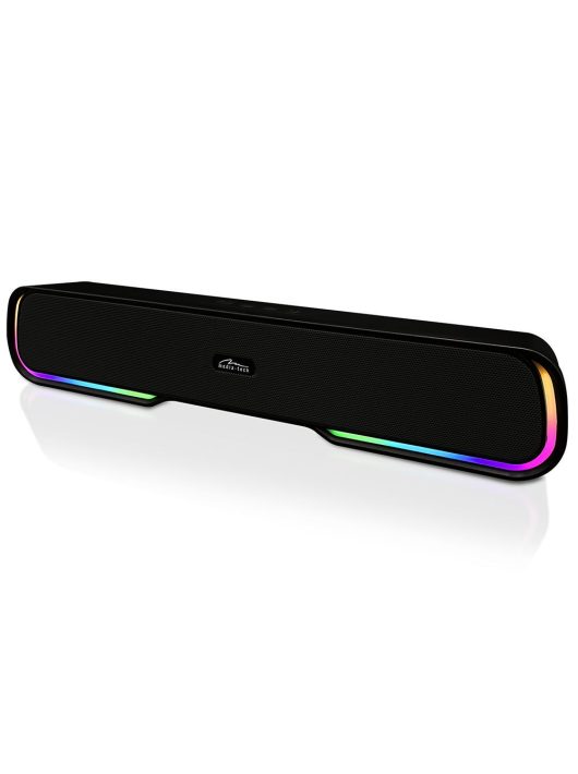 Media-Tech MT3180 Phantom BT Hordozható Bluetooth Soundbar Black