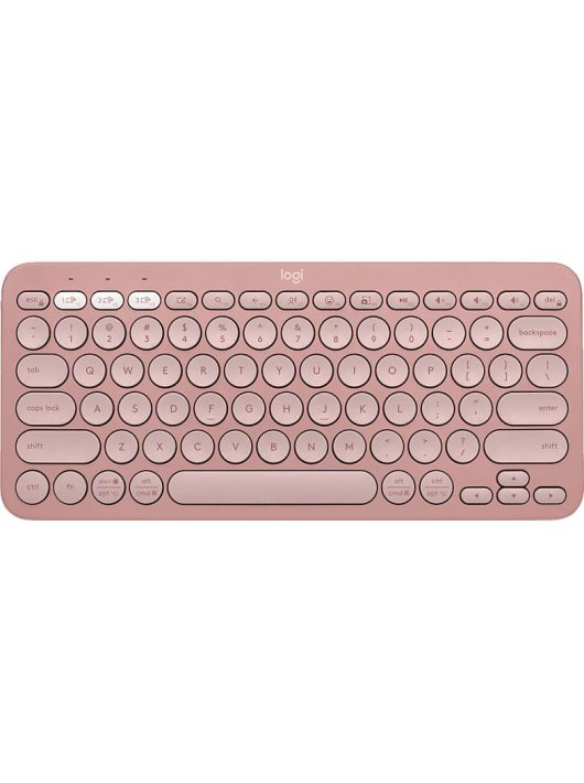 Logitech Pebble Keys 2 K380s Wireless Keyboard Pink US