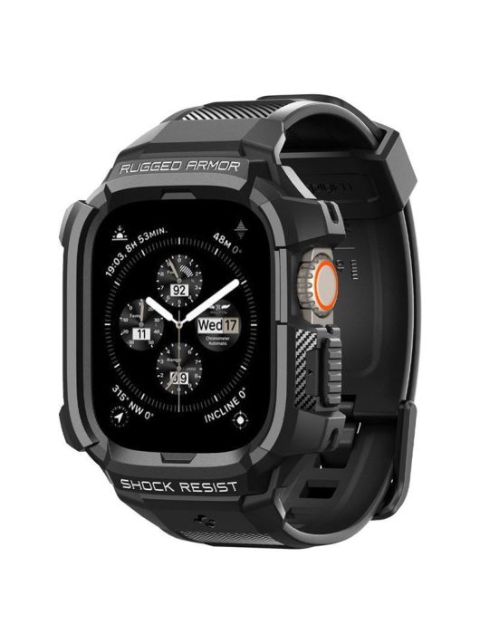 Spigen Rugged Armor Pro, black - Apple Watch Ultra 2/Ultra 49mm