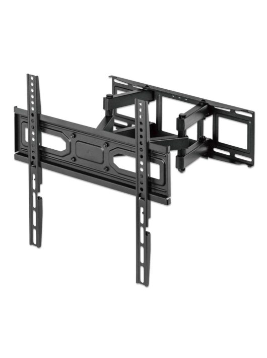 Manhattan Full-Motion TV Wall Mount with Post-Leveling Adjustment 32"-70" Black