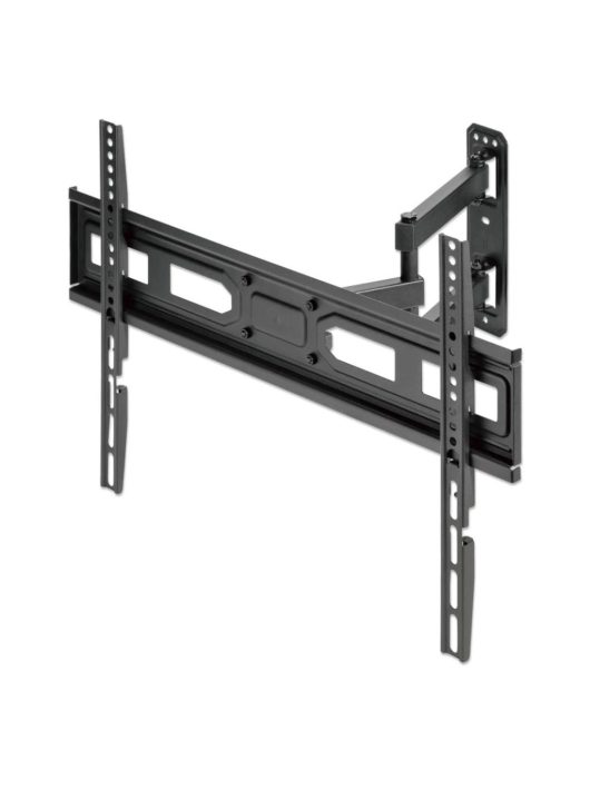 Manhattan Full-Motion TV Wall Mount with Post-Leveling Adjustment 37"-70" Black