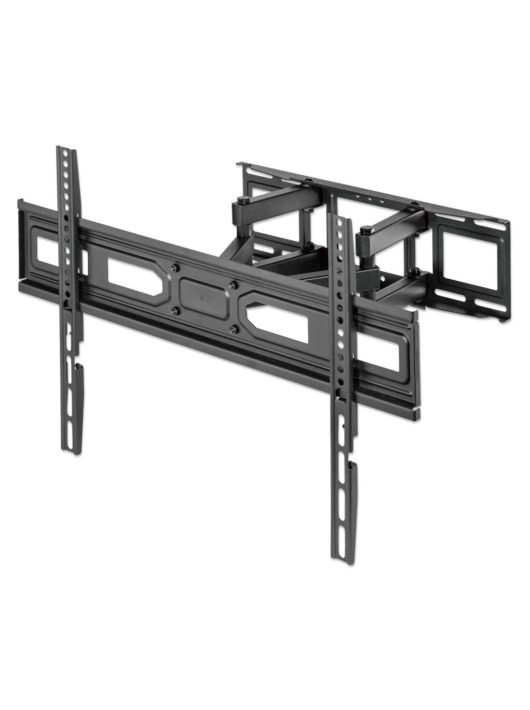 Manhattan Full-Motion TV Wall Mount with Post-Leveling Adjustment 37"-80" Black