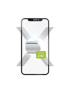   FIXED teljes képernyőt védő 2,5D edzett üveg Samsung Galaxy A05s telefonhoz, fekete