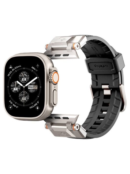 Spigen Dura Pro Armor Band, black - Apple Watch 49mm/45mm/44mm/42mm