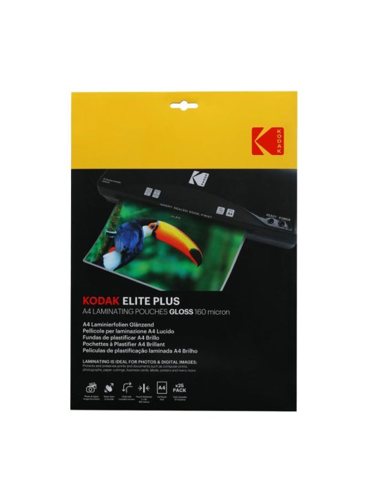 Kodak Lamináló fólia (fényes) A4 160 micron 25db/cs