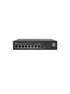   LevelOne GES-2208 Hilbert 8-Port 10-inch Gigabit Smart Lite Switch