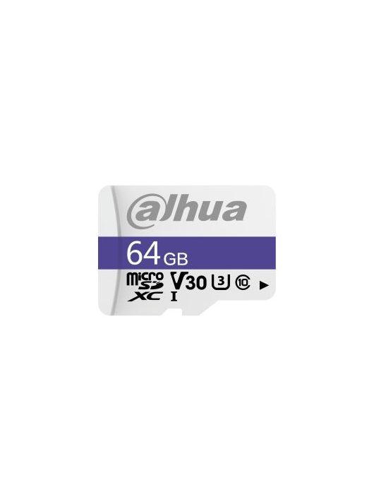 Dahua 64GB microSDXC C100 Class 10 U3 V30 adapter nélkül