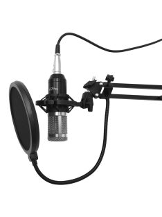 Media-Tech MT397S Studio and Streaming Microphone Silver