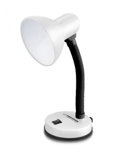 Esperanza E27 Vega Desk Lamp White